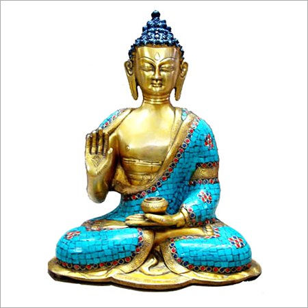 Sitting Stone Buddha Statue