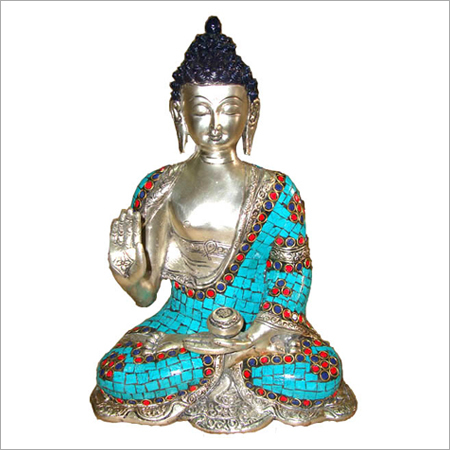 Metal Large Buddha Sculpture