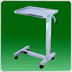 MAYOS INSTUMENT TROLLEY/SS/GEAR