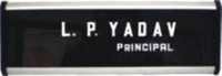 Door Plate - 39x13.5 Cm | Lightweight, Customizable Colors And Easy To Hang