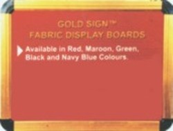 Goldsign Velvet Display Board By N. C. KANSIL & SONS