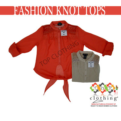 CHIFFON KNOTTING TOPS