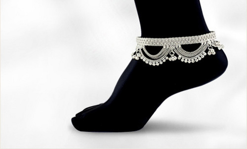 Silver Anklets