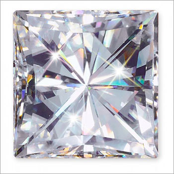 Square Brilliant Moissanite Loose Stones