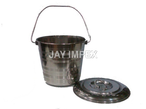 Sliver Stainless Steel Bucket