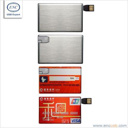 Flash Drive Credit Card Shape