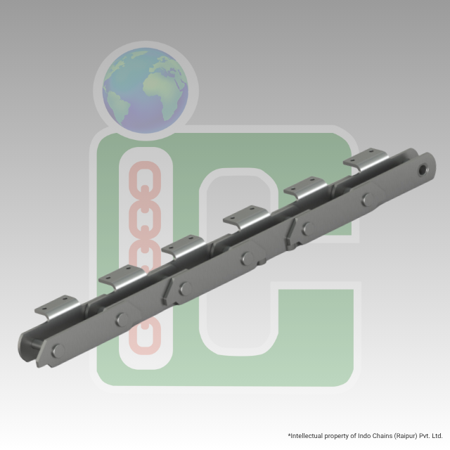 Pan Conveyor Chain - Color: Blue