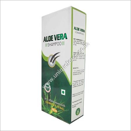 Aloe Vera Shampoo - Plastic Bottle 10x5x20cm | Anti-Dandruff, Hair Growth, Soft & Shiny Hair