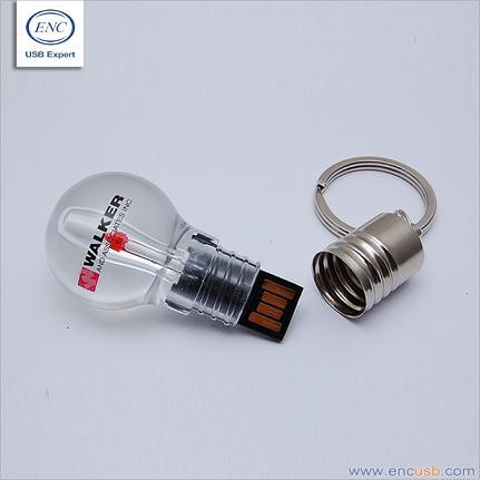 Flash Drive Exclusive Shape - Plastic Metal, 50x20mm, Clear, USB 2.0 | Custom Branding, Portable Storage, Keychain