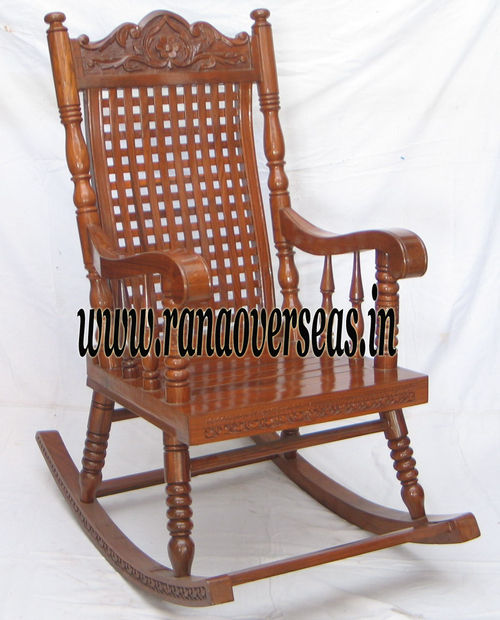 Wooden Rocking chair.