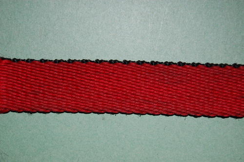 1 Inch Cushion Tape Red for Horse Riding Equipments
