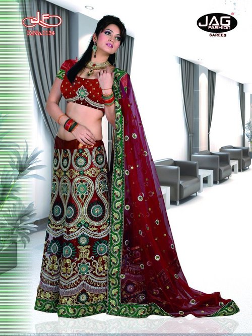 Lengha Choli (3pcs) India