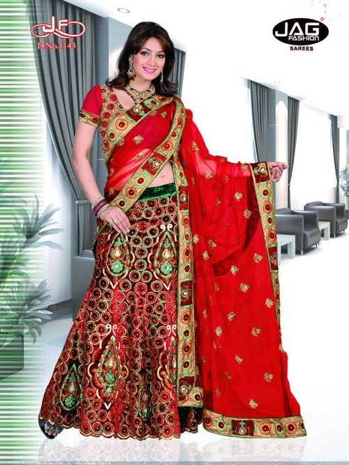 hand work Lengha Choli (3pcs)