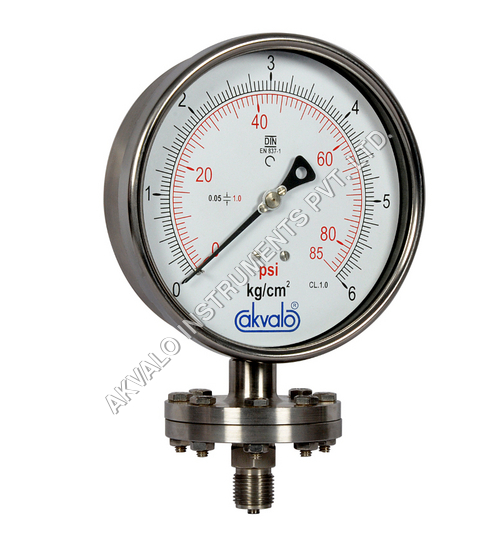 Diaphragm Sealed Pressure Gauge