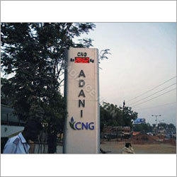 Vertical Pylon Signages