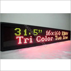 LED Moving Message Display