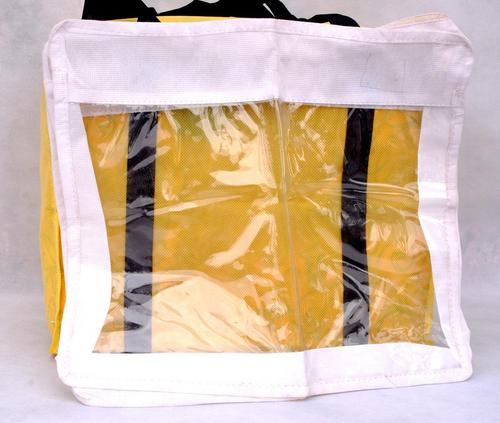 Non Woven Bags - 12x12x4 Inches Yellow, 80gsm | Durable, Reusable, Lightweight, Eco-Friendly, Customizable, Versatile