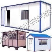 White Movable Cabin