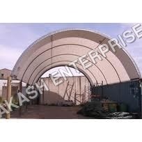 White Relocatable Shelters