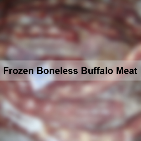 Frozen Boneless Buffalo Meat