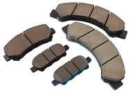 Black High Performance Brake Pads