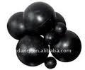 Rubber solid ball for floating valve