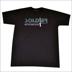 Round Neck T-shirt-Fabric Cotton Jersey