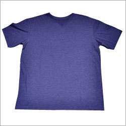 Mena s V neck T-shirt-Fabric Viscose Milenge