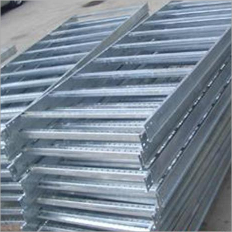Ladder Cable Tray - Steel, Aluminum, 1-5 mm Thickness | Silver Finish, GI Hot Dip Galvanized, Powder Coated, Easy Installation