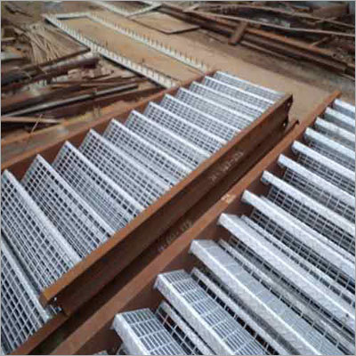 Staircase With Grill Fabrication