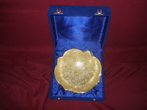 Gold Plated Brass Pendant
