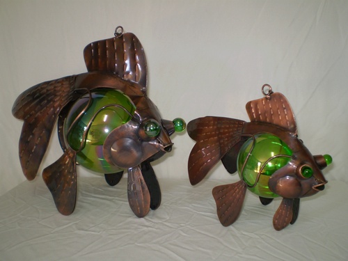 Wrought Iron Decorative Fish