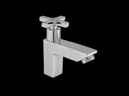 PILLAR COCK - Stainless Steel, Oval Shape | Durable, Corrosion Resistant Bathroom Fitting with Attractive Design