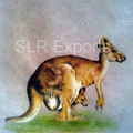 Animal Painting - Canvas Material, 12x16 Inches, Brown Color | Detailed Artwork, Elegant Style, Unique Themes, Vivid Colors, Realistic Oil Painting