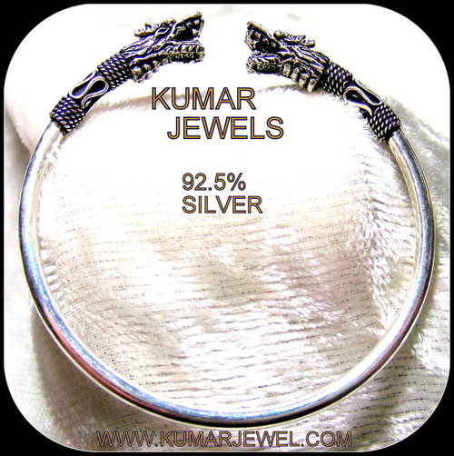 silver bracelet.