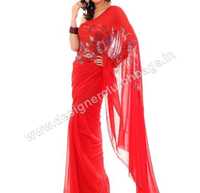 Designer Swarovski Crystallized Saree