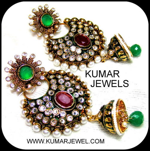 party wear earrings.