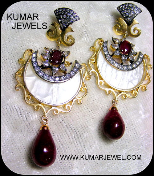 designer earrings.