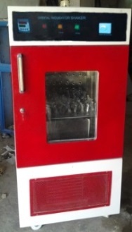 Orbital Shaking Incubators - Stainless Steel, 16x500ml Capacity, Red and White Color | Variable Speed Control, Digital Temp. Controller Optional