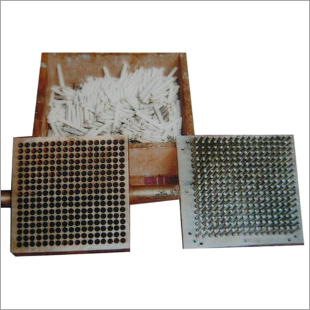Chalk making mold.