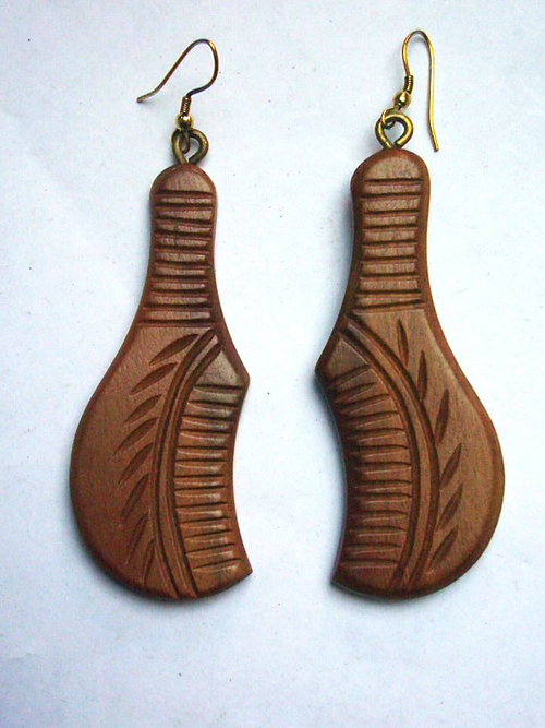 Wooden Earring