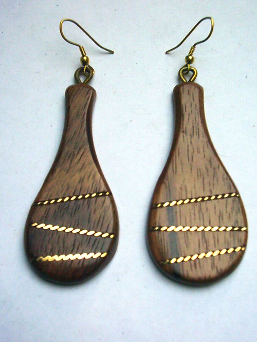 Wooden Earring
