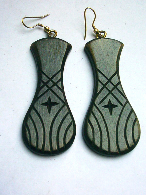 Wooden Earring