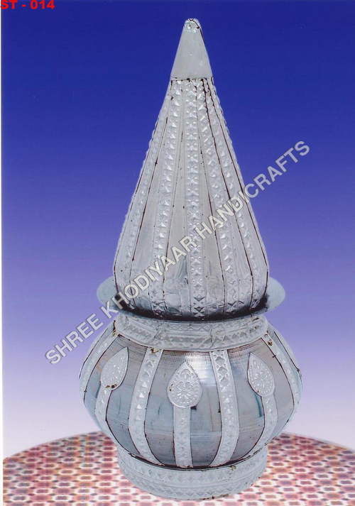 Silver Loti Nariyel Set