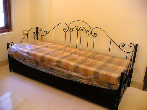 wrought iron sofa bed estepona spain