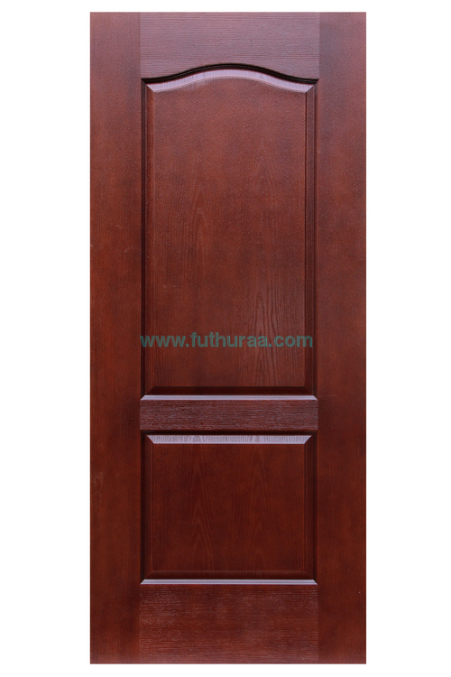 Flush Door (Skin door) with Polish with Natural finish