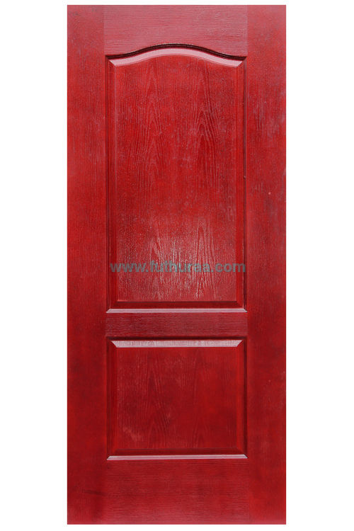 Flush Door (Skin door) with Polish with Natural finish