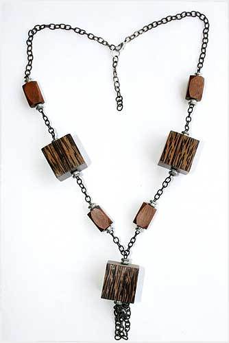 Designer Wooden Necklace