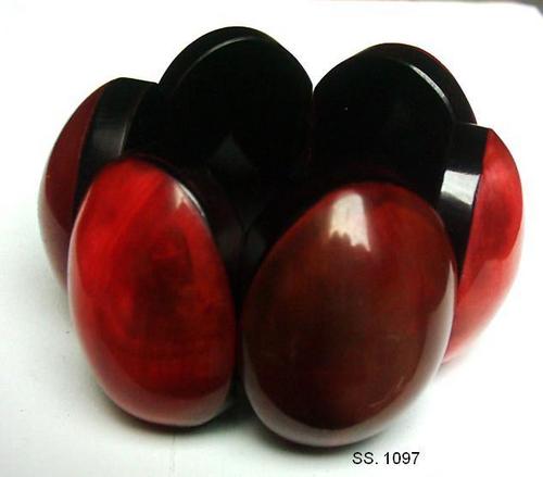 Coloured Horn Bracelet