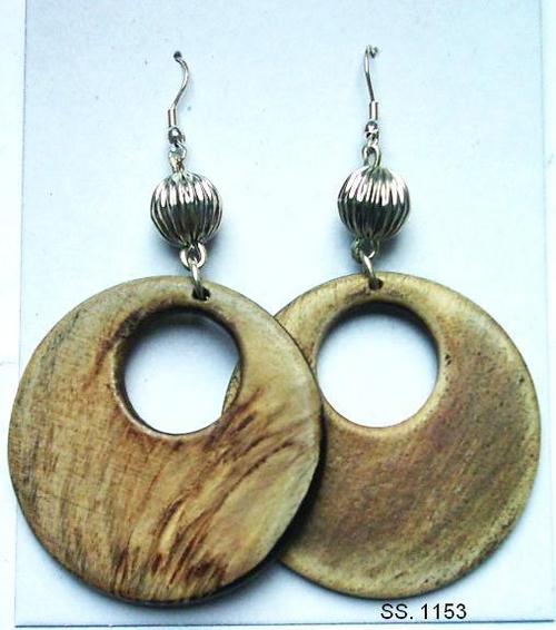 Handcrafted Horn Earrings